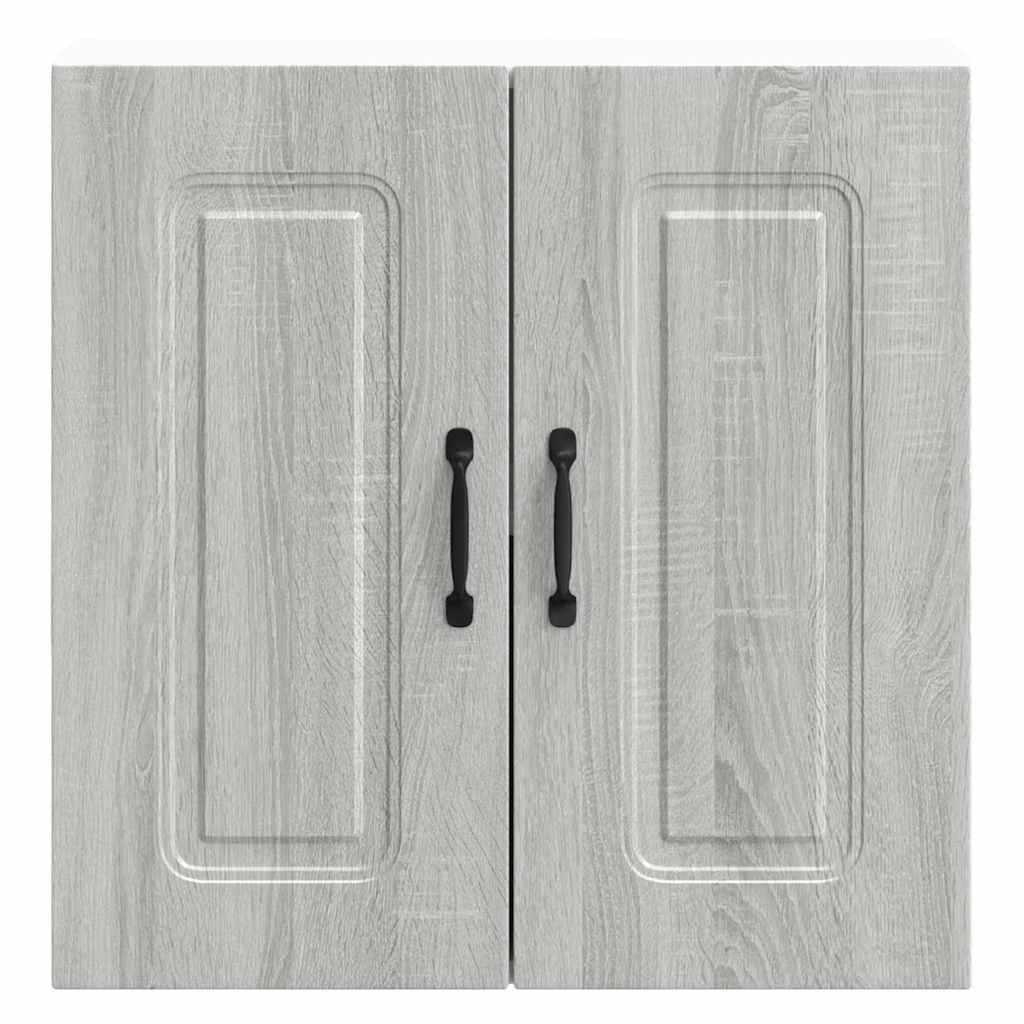 Armoire murale de cuisine Kalmar sonoma gris bois d'ingénierie