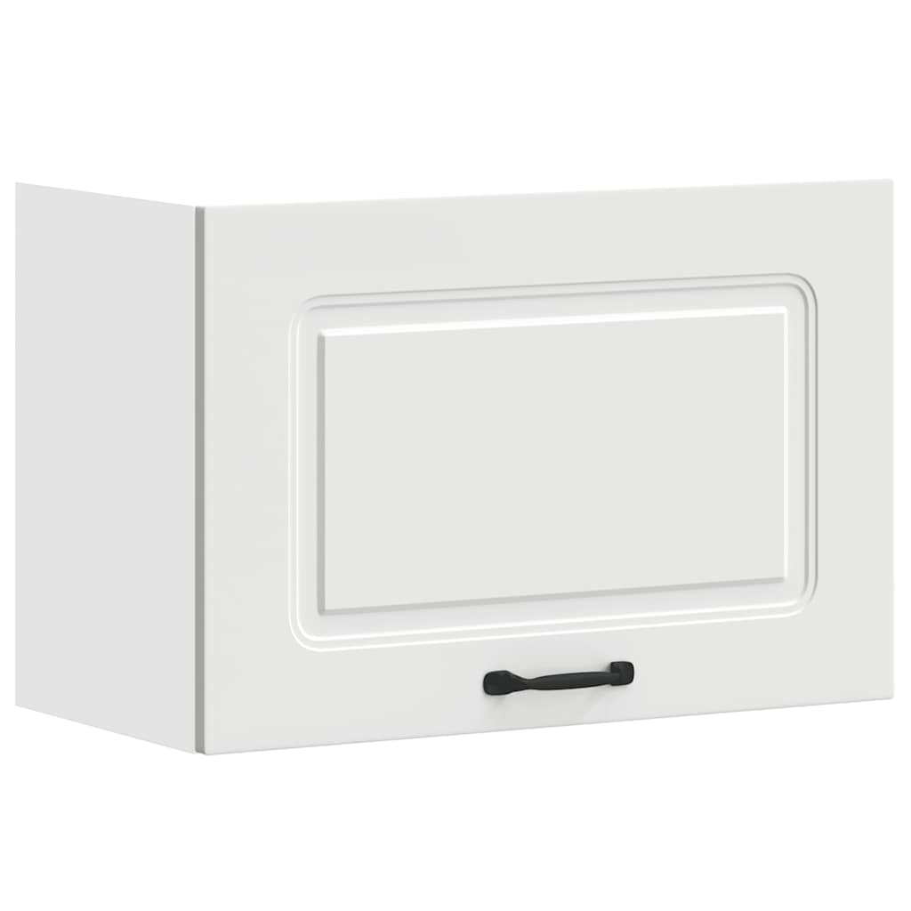 Armoire murale de cuisine Kalmar blanc bois d'ingénierie