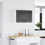 Kalmar kitchen wall cabinet black engineered wood