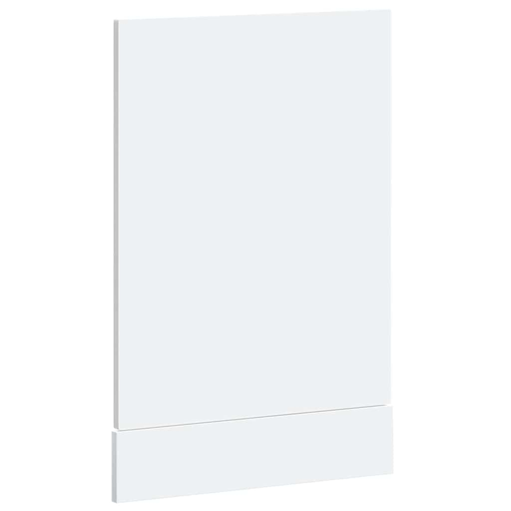 Panneau de lave-vaisselle Kalmar blanc 45x1,5x67 cm