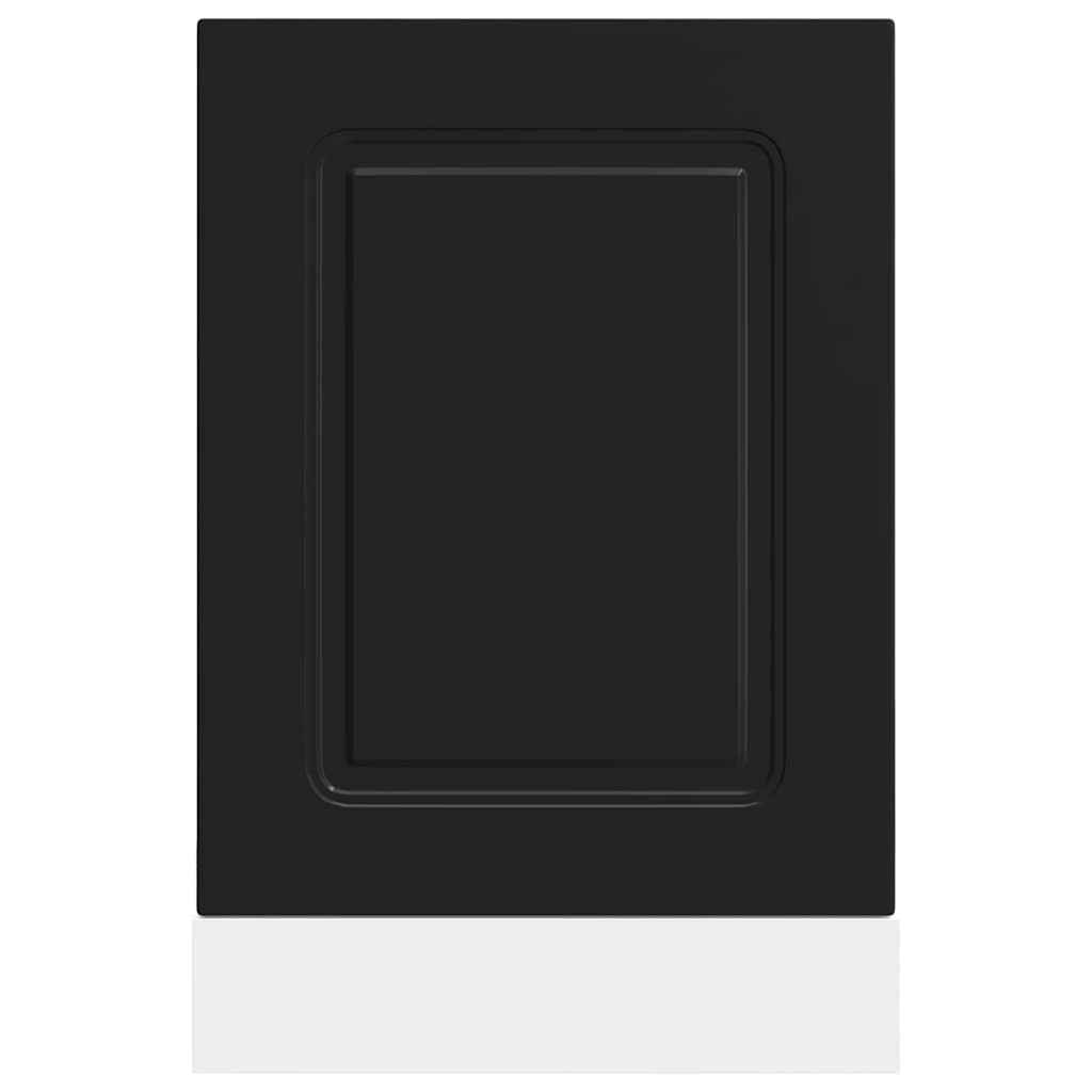 Kalmar dishwasher panel black 45x1.5x67 cm