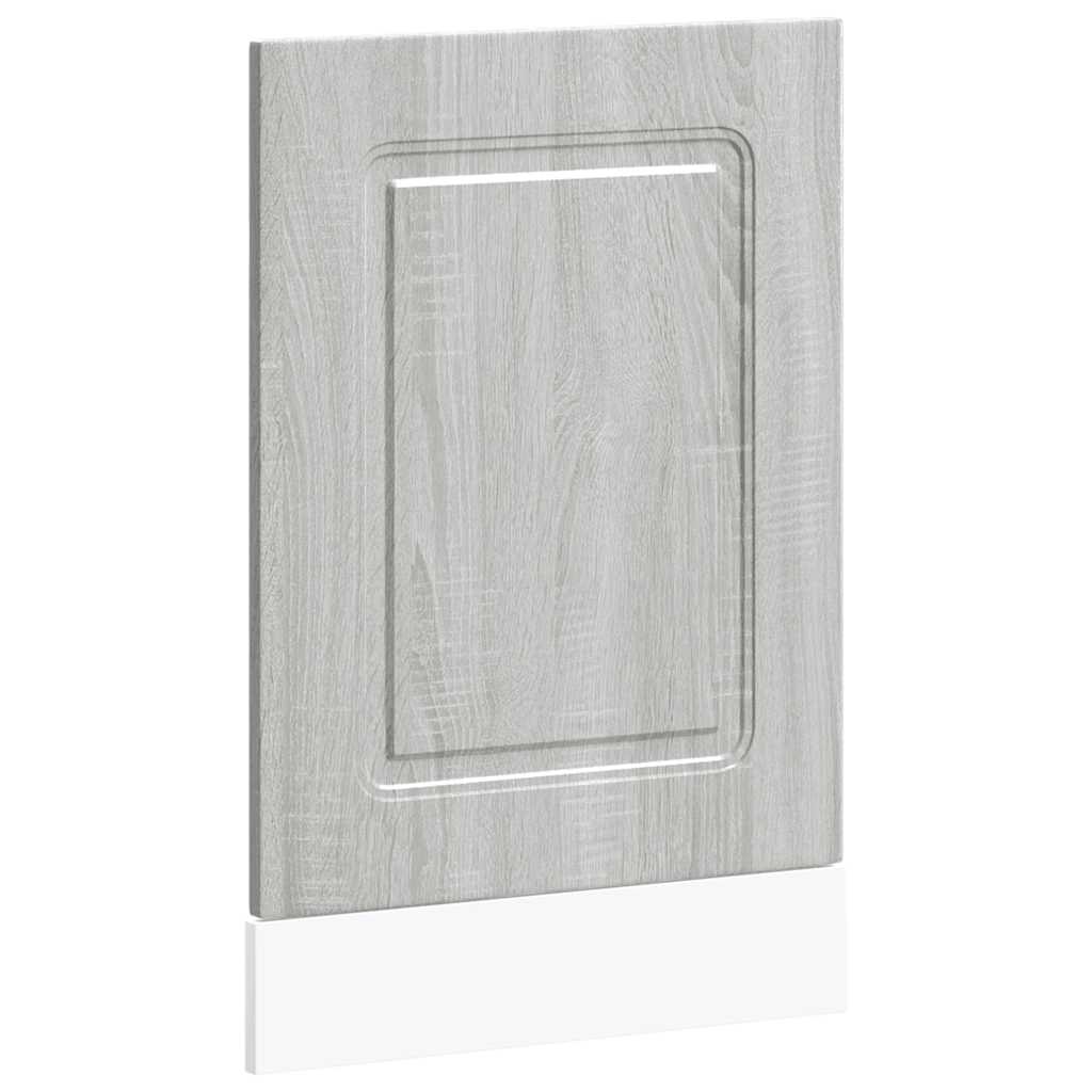 Panneau de lave-vaisselle Kalmar sonoma gris 45x1,5x67 cm