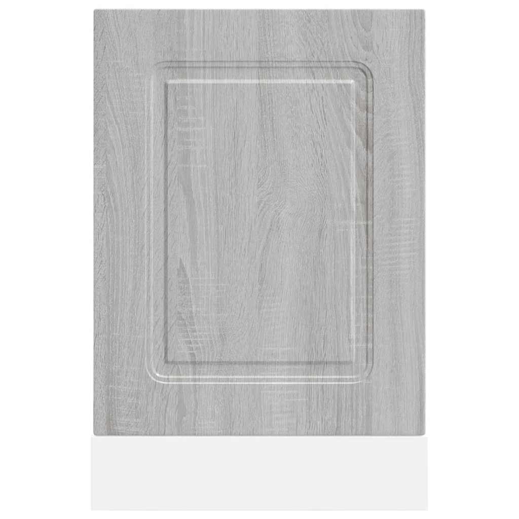 Panneau de lave-vaisselle Kalmar sonoma gris 45x1,5x67 cm