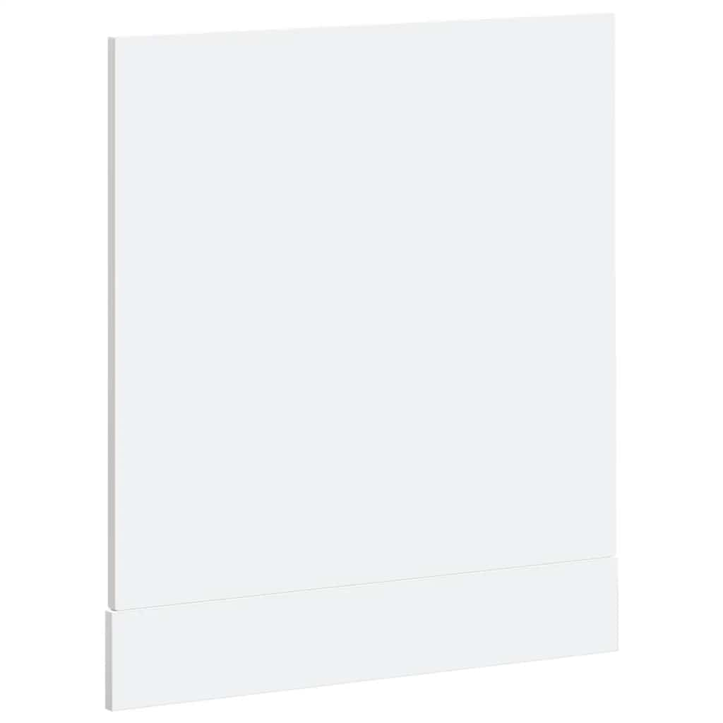 Kalmar dishwasher panel glossy white 60x1.5x67 cm