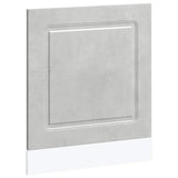 Panneau de lave-vaisselle Kalmar gris béton 60x1,5x67 cm