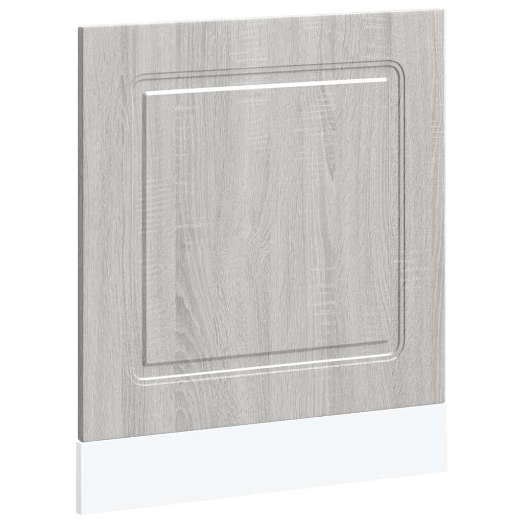 Panneau de lave-vaisselle Kalmar sonoma gris 60x1,5x67 cm