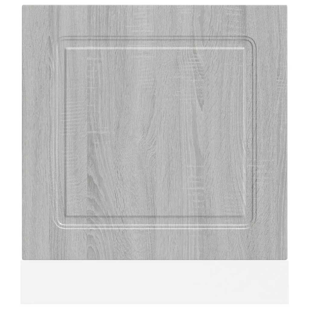 Panneau de lave-vaisselle Kalmar sonoma gris 60x1,5x67 cm