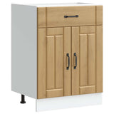 Lucca kitchen cabinet oak handcrafted engineered wood