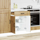 Lucca kitchen cabinet oak handcrafted engineered wood