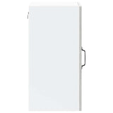 Armoire murale de cuisine avec porte en verre Lucca sonoma gris