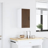 Lucca kitchen wall cabinet oak brown engineered wood