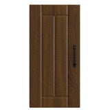 Lucca kitchen wall cabinet oak brown engineered wood