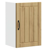 Lucca kitchen wall cabinet handcrafted oak engineered wood