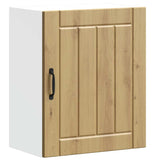 Lucca kitchen wall cabinet handcrafted oak engineered wood