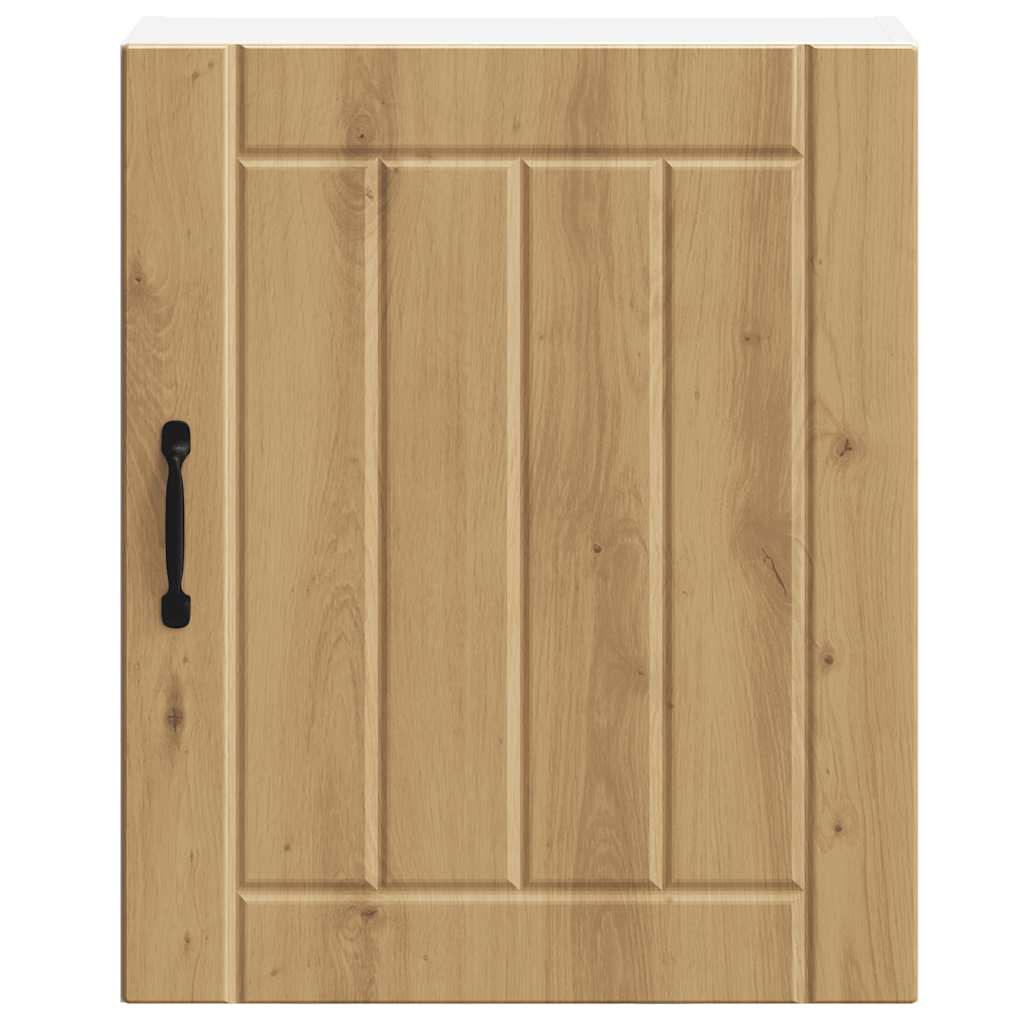 Lucca kitchen wall cabinet handcrafted oak engineered wood