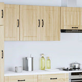 Lucca kitchen wall cabinet sonoma oak engineered wood