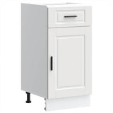 Armoire de cuisine Porto blanc bois d'ingénierie