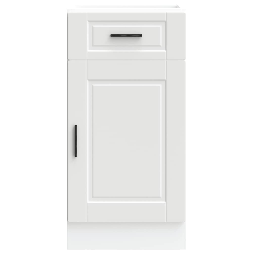 Armoire de cuisine Porto blanc bois d'ingénierie