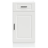 Armoire de cuisine Porto blanc bois d'ingénierie