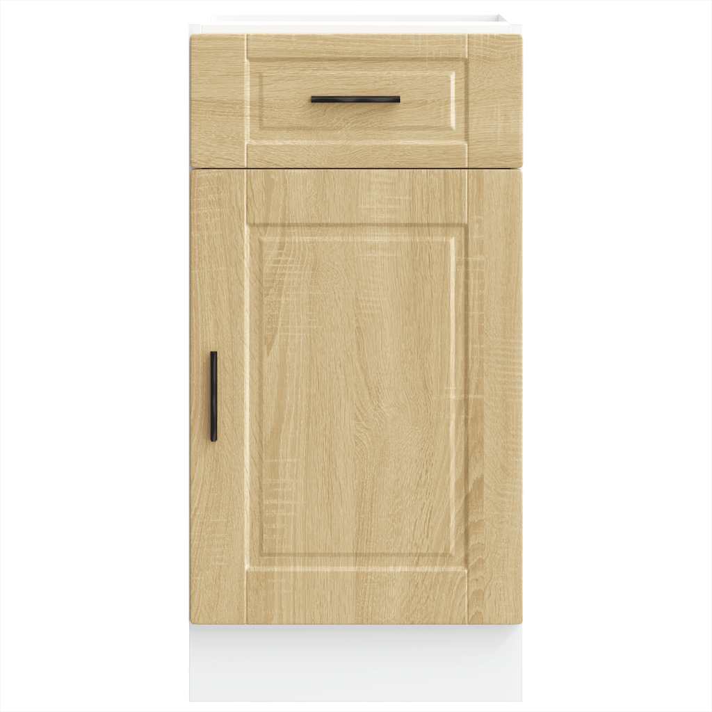 Porto kitchen cabinet sonoma oak engineered wood