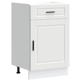 Porto white engineered wood kitchen cabinet