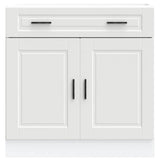 Armoire de cuisine Porto blanc bois d'ingénierie