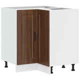 Porto kitchen corner cabinet oak brown engineered wood