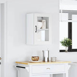 Armoire murale de cuisine avec porte en verre Porto blanc