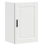 Armoire murale de cuisine Porto blanc bois d'ingénierie