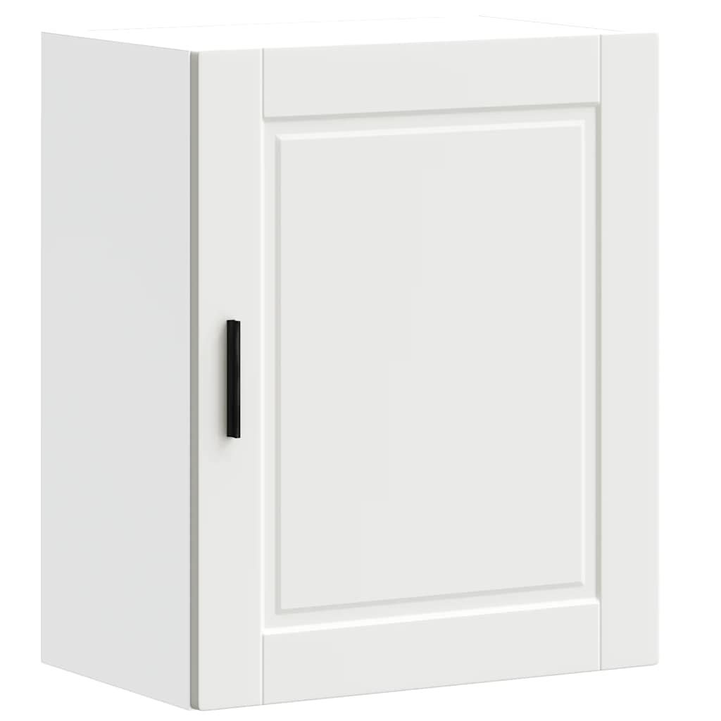 Armoire murale de cuisine Porto blanc bois d'ingénierie