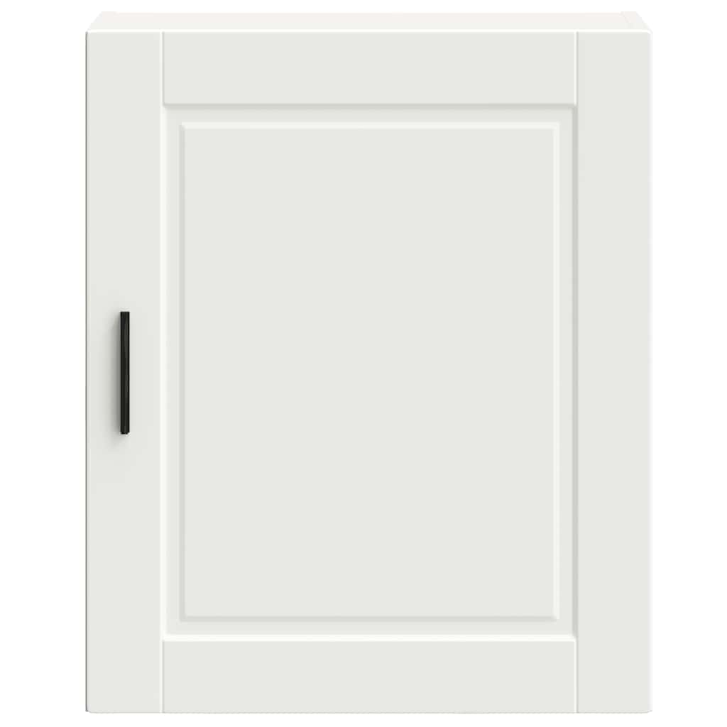 Armoire murale de cuisine Porto blanc bois d'ingénierie