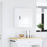 Armoire murale de cuisine Porto blanc brillant bois ingénierie