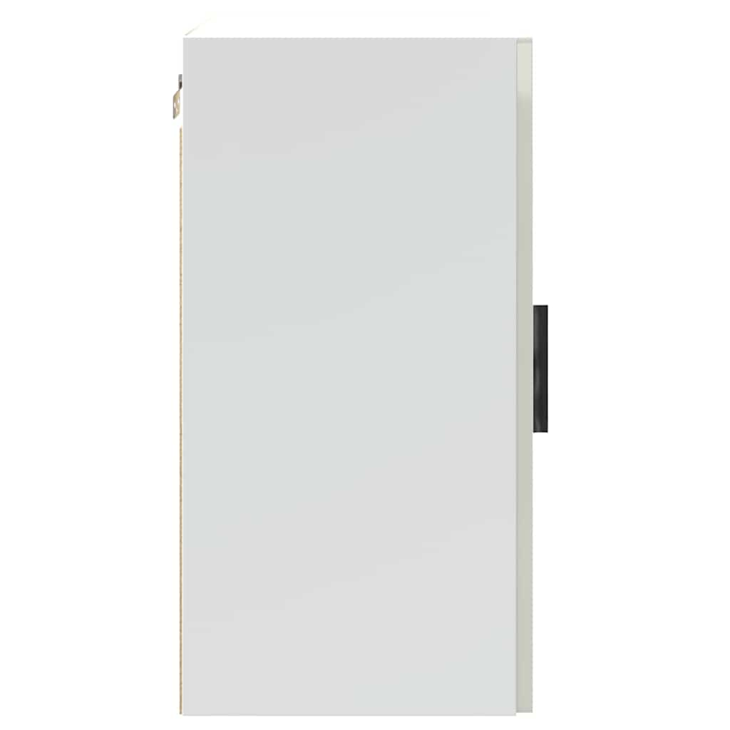 Armoires murales de cuisine 2 pcs Porto blanc brillant