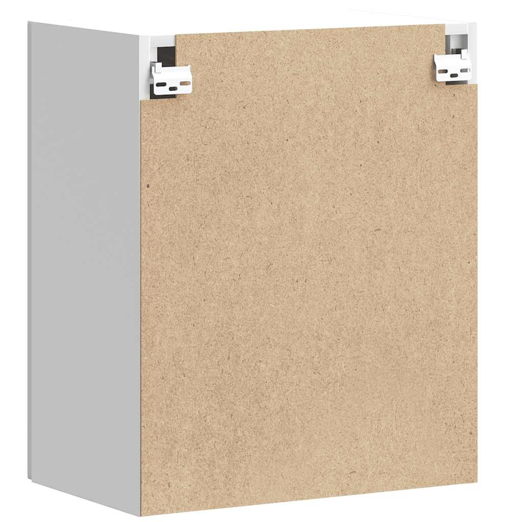 Armoires murales de cuisine 2 pcs Porto blanc brillant