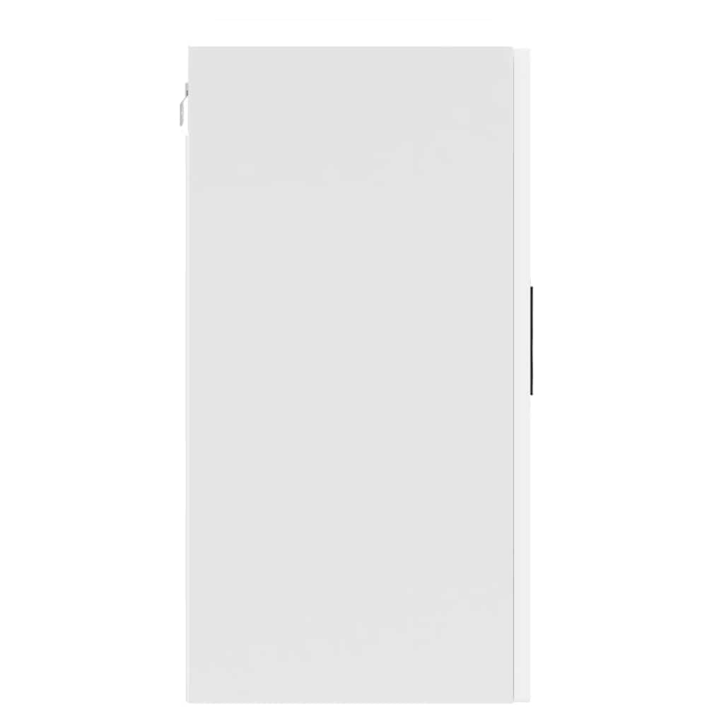 Armoire murale de cuisine Porto blanc bois d'ingénierie