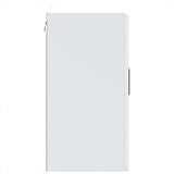 Armoire murale de cuisine avec porte en verre Porto blanc