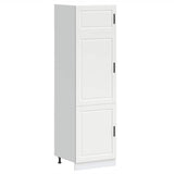 Armoire de cuisine Porto blanc bois d'ingénierie