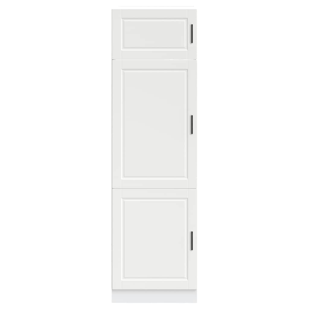 Armoire de cuisine Porto blanc bois d'ingénierie