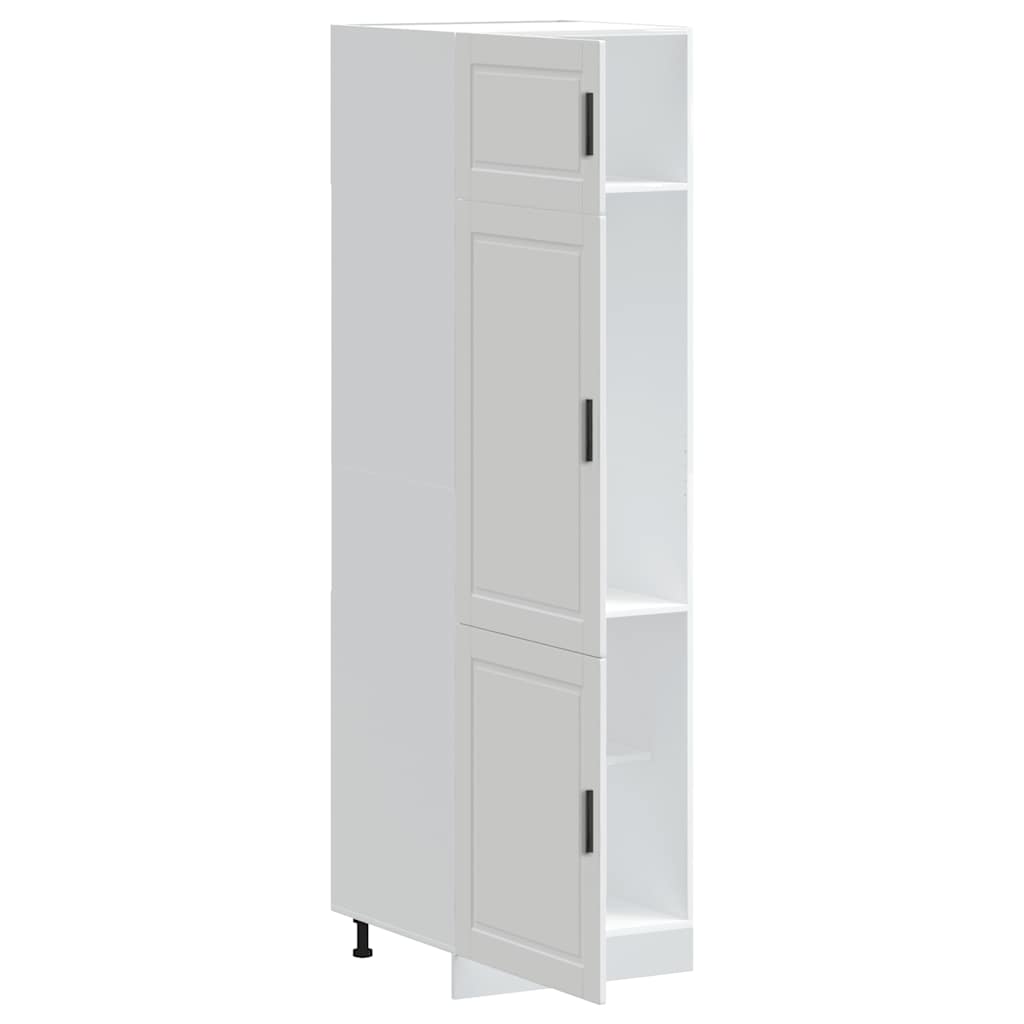 Armoire de cuisine Porto blanc bois d'ingénierie