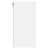 Armoire suspendue blanc 20x29,5x60 cm bois d'ingénierie