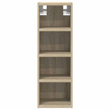 Armoire suspendue chêne sonoma 20x29,5x60 cm bois d'ingénierie