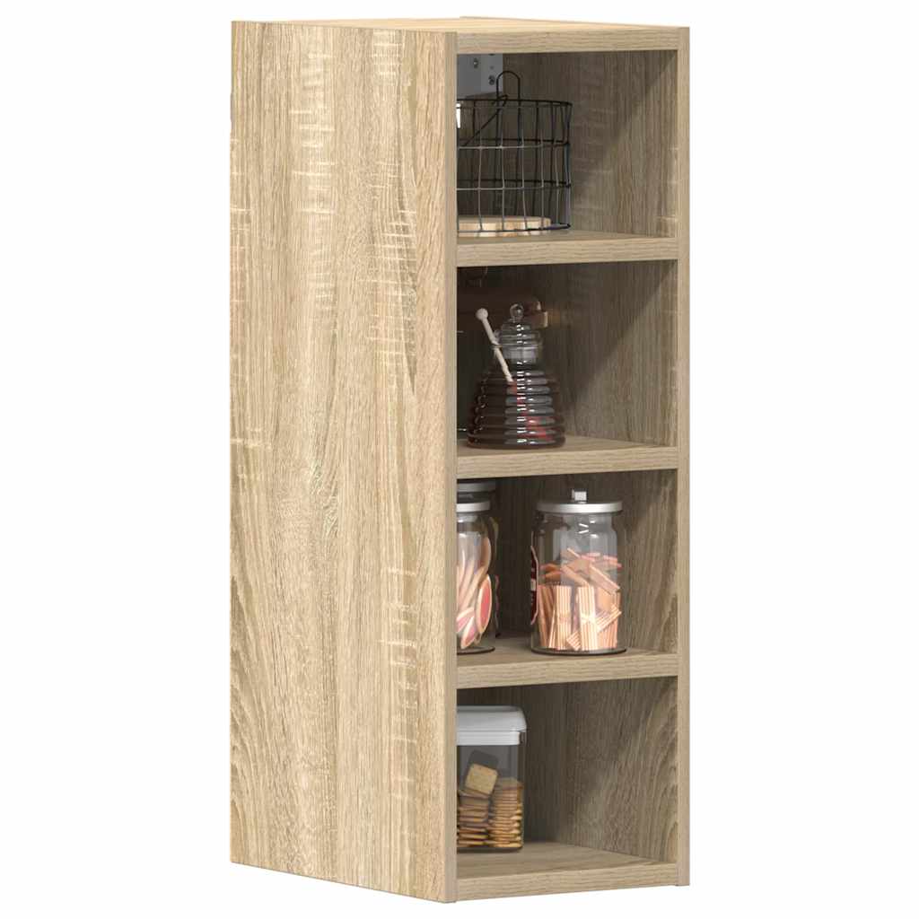 Armoire suspendue chêne sonoma 20x29,5x60 cm bois d'ingénierie