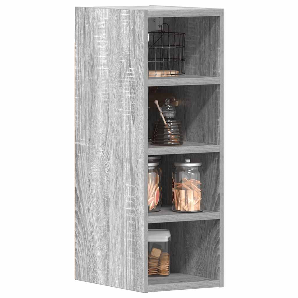 Armoire suspendue sonoma gris 20x29,5x60 cm bois d'ingénierie