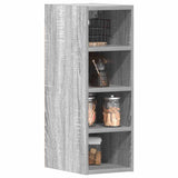 Armoire suspendue sonoma gris 20x29,5x60 cm bois d'ingénierie