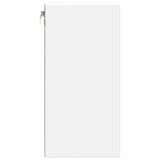 Armoire suspendue blanc 40x29,5x60 cm bois d'ingénierie