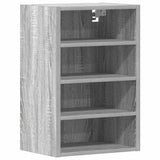 Armoire suspendue sonoma gris 40x29,5x60 cm bois d'ingénierie