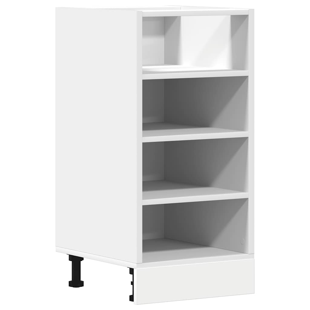 Armoire de plancher blanc 40x44,5x81,5 cm bois d'ingénierie