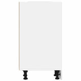 Armoire de plancher blanc 40x44,5x81,5 cm bois d'ingénierie