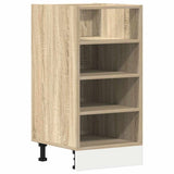 Armoire basse chêne sonoma 40x44,5x81,5 cm bois d’ingénierie