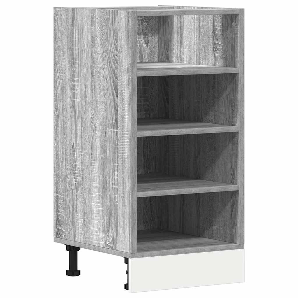 Armoire de plancher sonoma gris 40x44,5x81,5 cm bois ingénierie